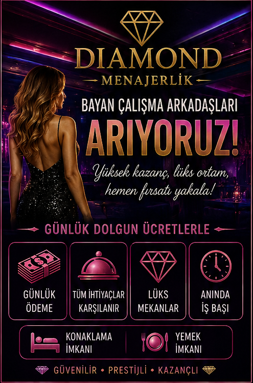 Diamond Menajerlik güncel iş fırsatları afişi 3